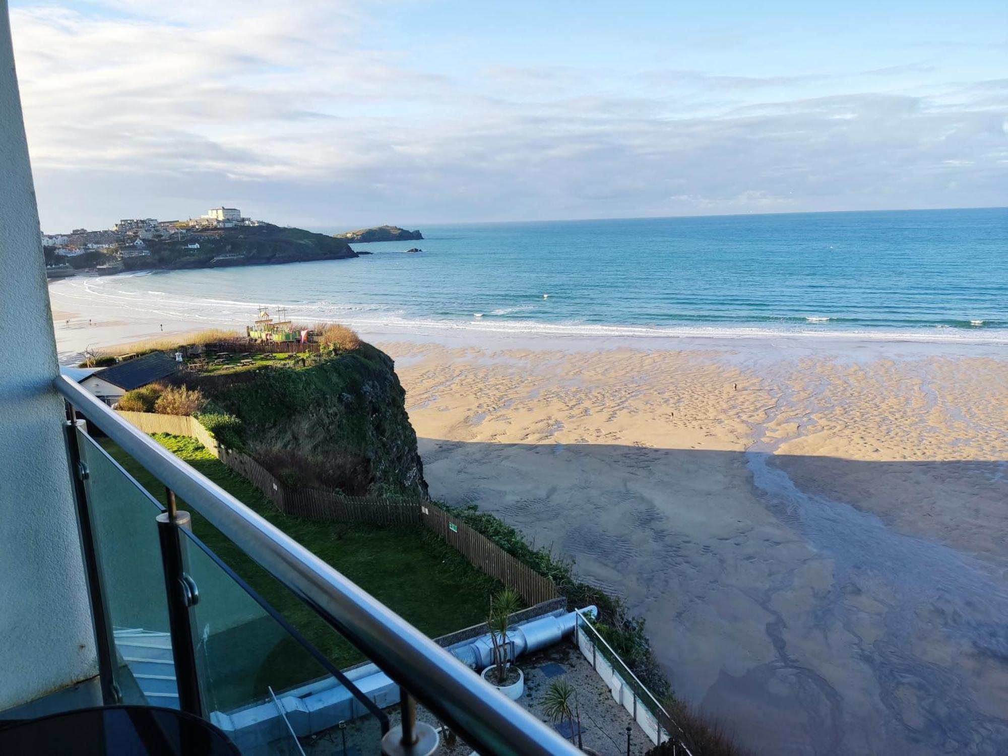 Newquay Rocklands Beach View Eksteriør bilde