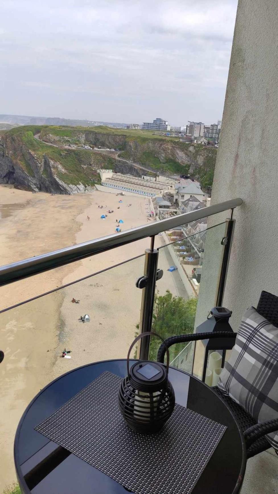 Newquay Rocklands Beach View Eksteriør bilde
